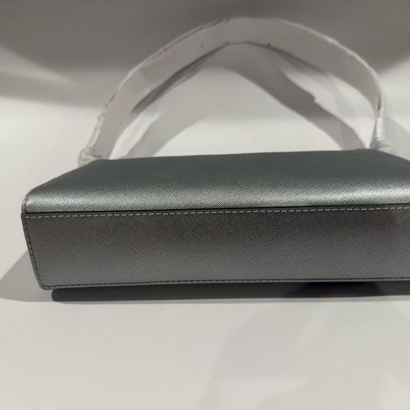 Michael Kors Metallic Silver Shoulder Bag - Picture 4 of 6